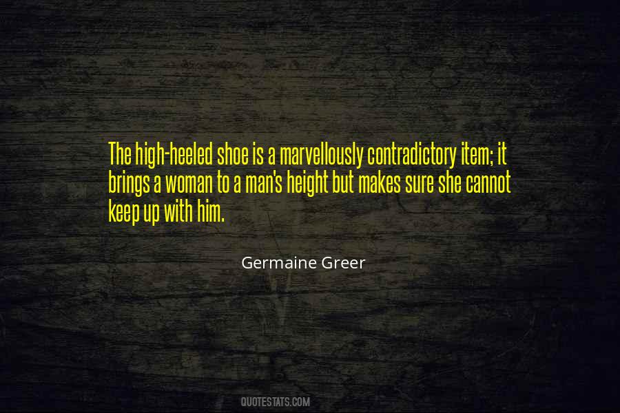 Heeled Shoes Quotes #683079