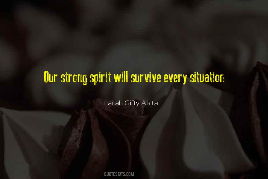 Strong Spirit Quotes #1027483