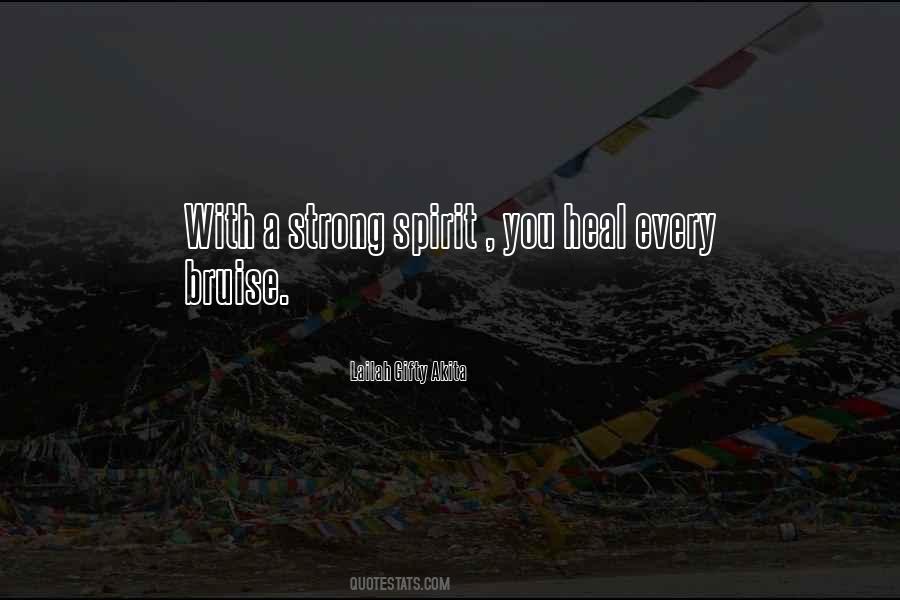 Strong Spirit Quotes #1228800