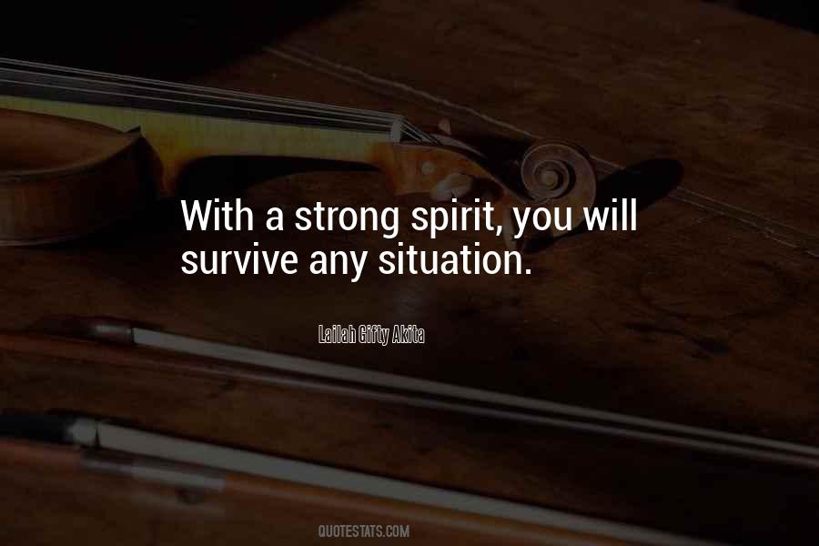 Strong Spirit Quotes #1806632