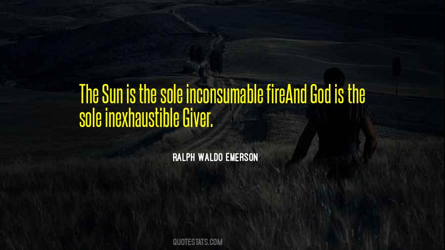 Quotes About Sun God #210756