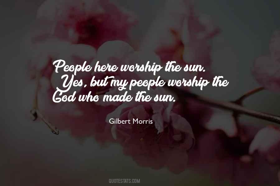 Quotes About Sun God #259411