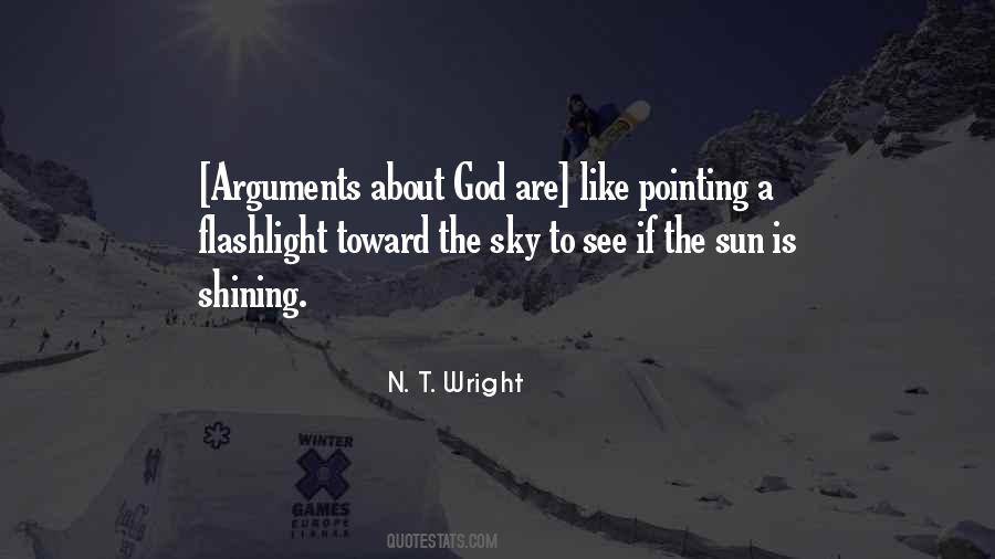 Quotes About Sun God #460077