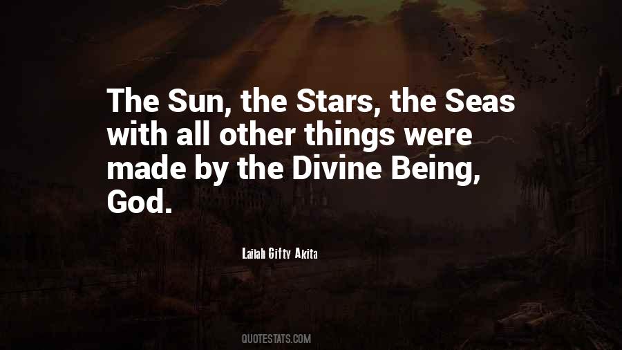 Quotes About Sun God #97061