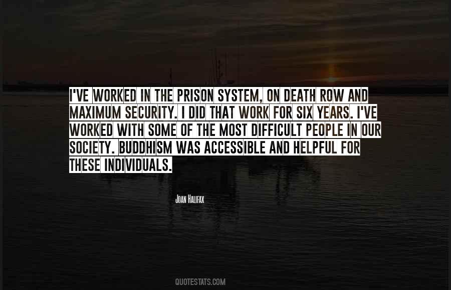 Quotes About The Prison System #1019462