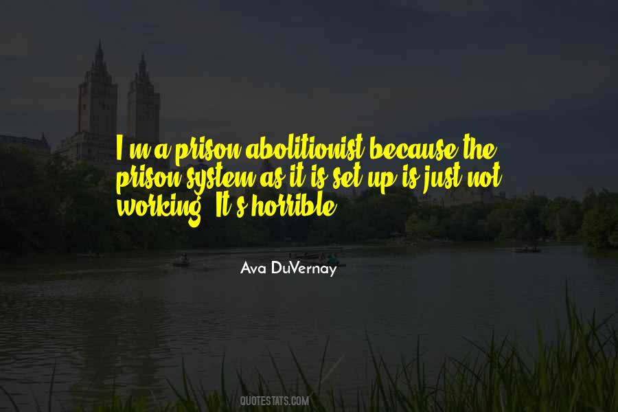 Quotes About The Prison System #152645
