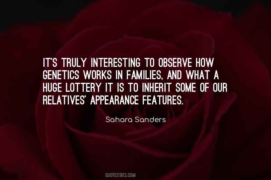 Quotes About Family Genetics #1596842