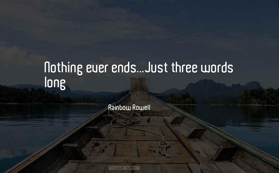 Three Words Quotes #1011885