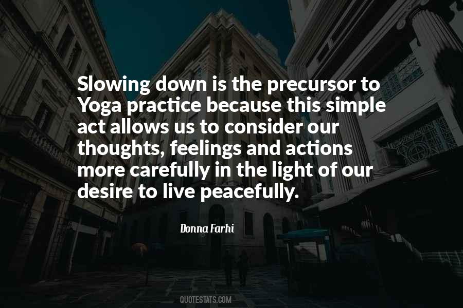Quotes About Slowing Down #1006139