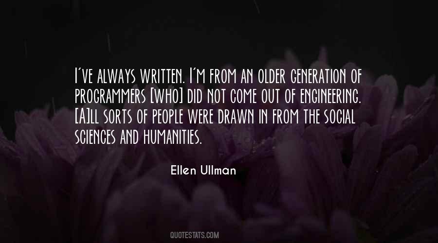 Quotes About Humanities And Social Sciences #1077873