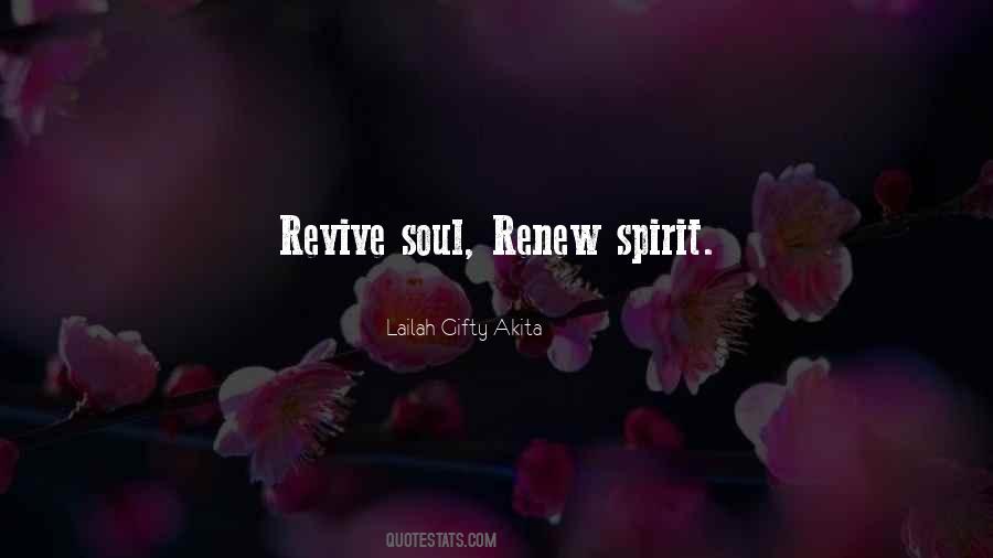 Quotes About Revive #267515