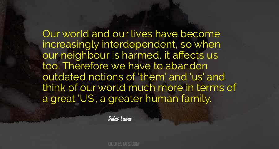 Human Family Quotes #376264