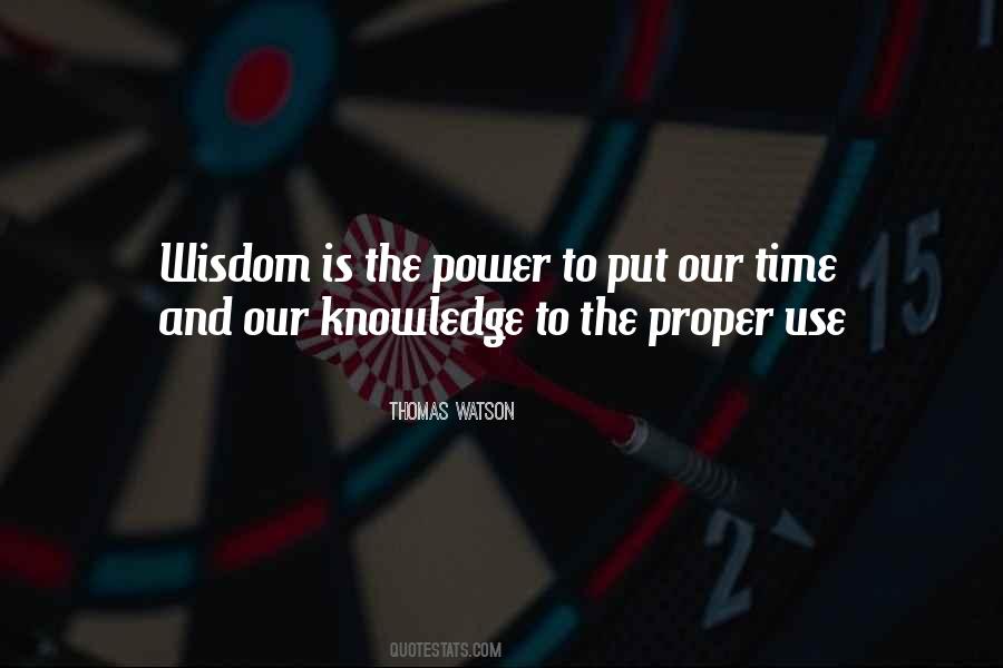 Quotes About Knowledge And Time #85925