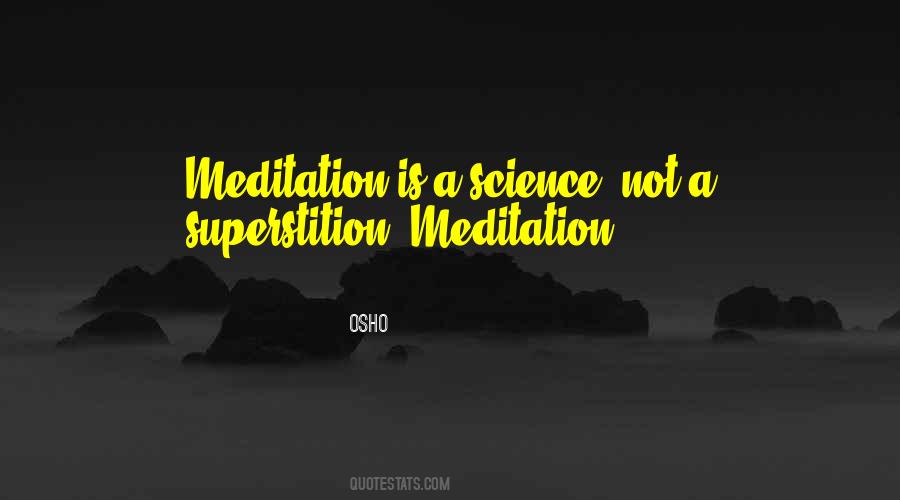 Quotes About Meditation Osho #1120429