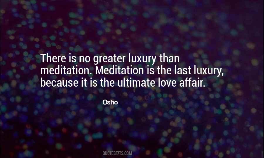 Quotes About Meditation Osho #163786