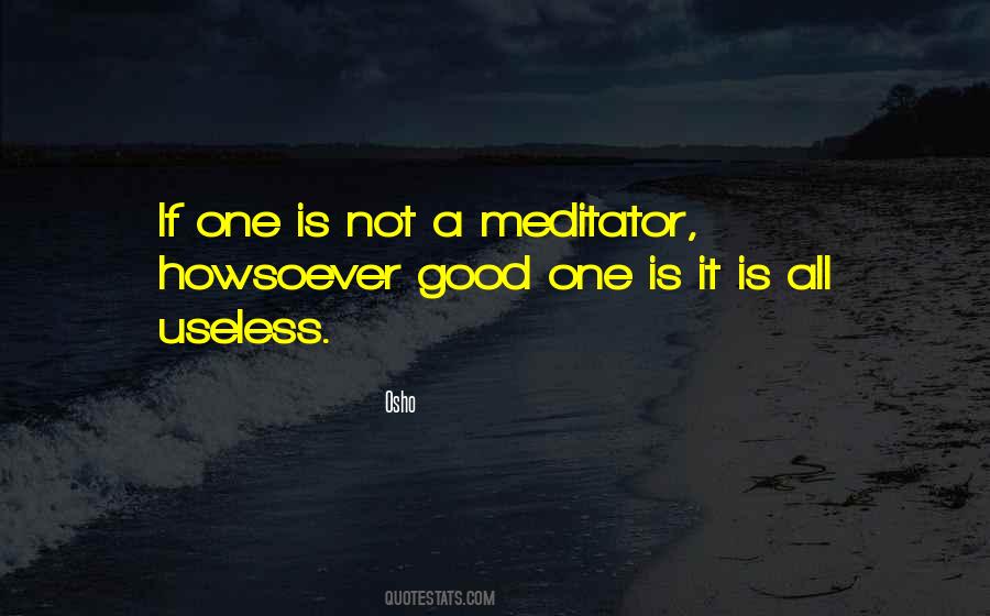 Quotes About Meditation Osho #347911