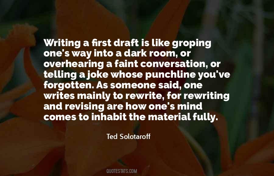 Quotes About Revising Writing #1469981
