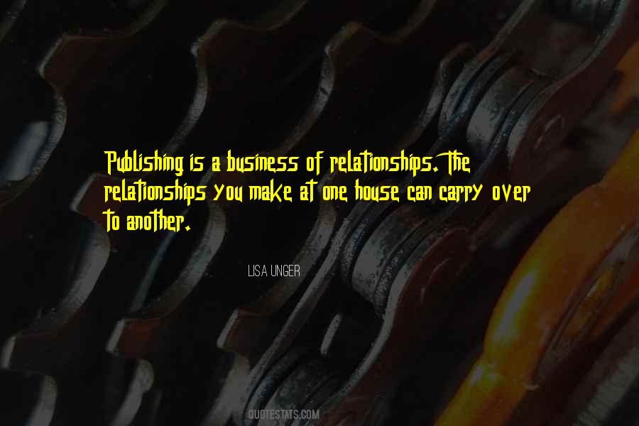 Quotes About Business Relationships #292031