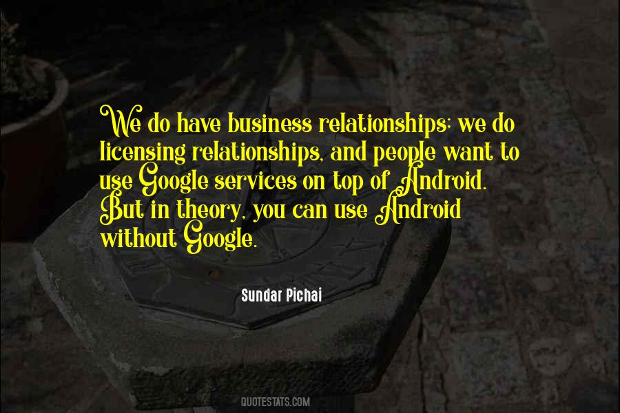 Quotes About Business Relationships #337485