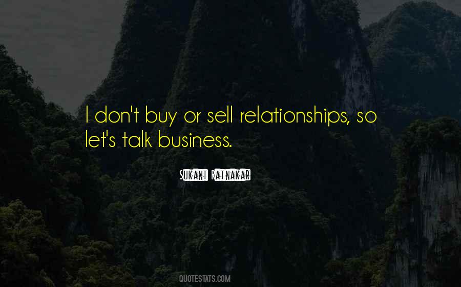 Quotes About Business Relationships #384633