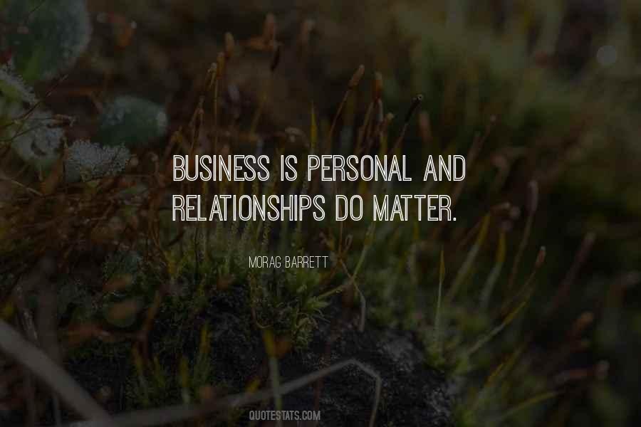 Quotes About Business Relationships #734610