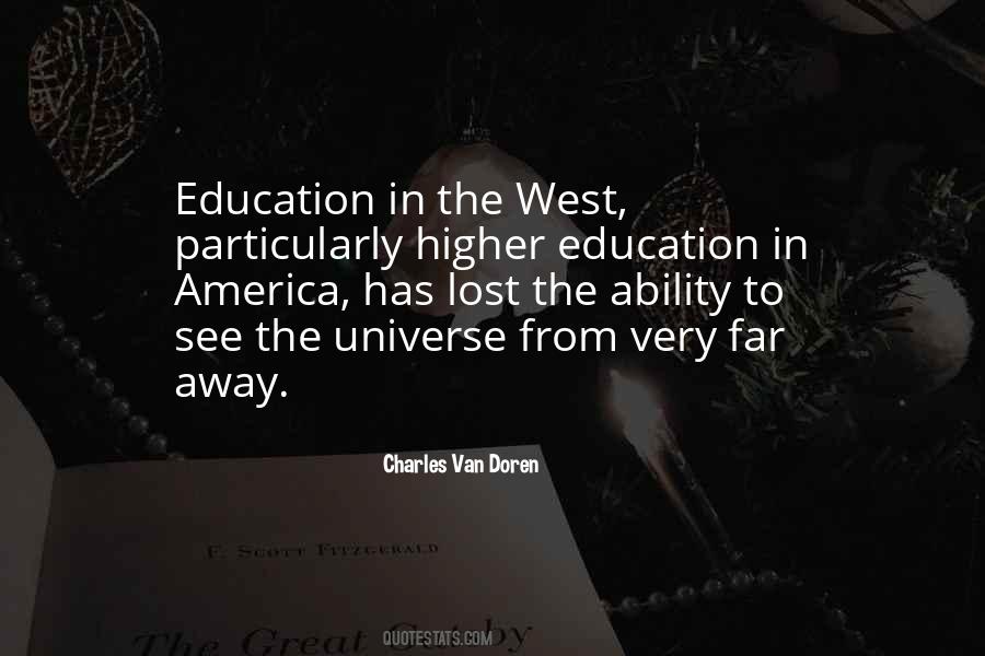 Quotes About America's Education #1270023