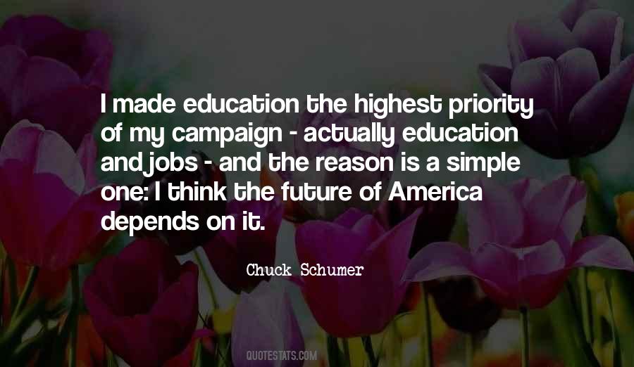 Quotes About America's Education #1327019