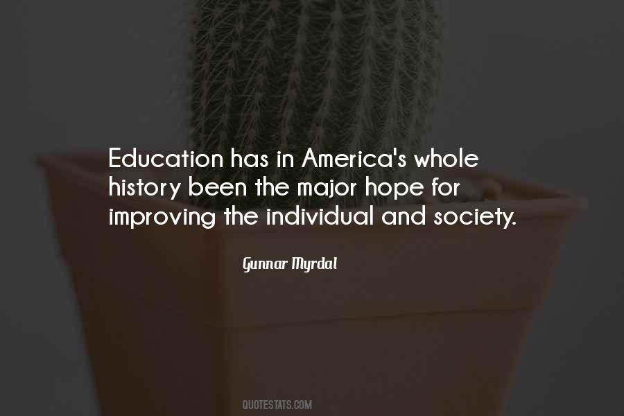 Quotes About America's Education #260243