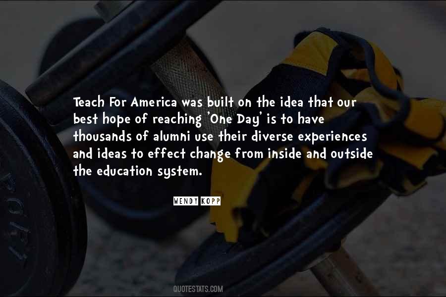 Quotes About America's Education #513197