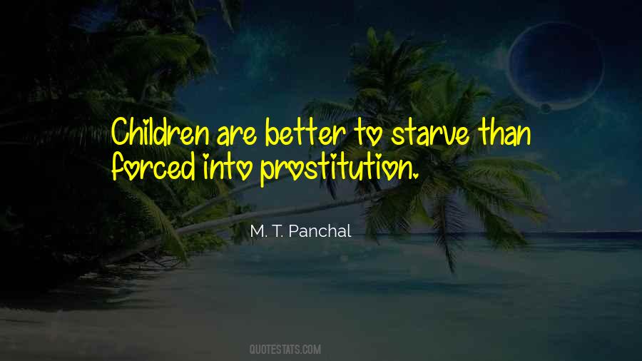 Child Prostitution Quotes #30140