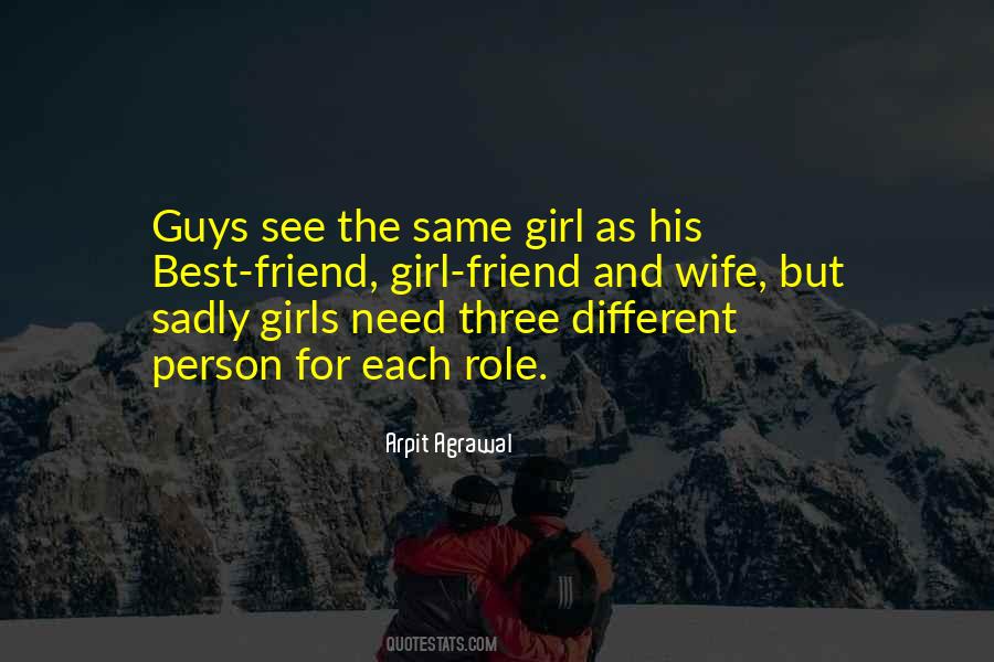 Three Girls Quotes #1083742