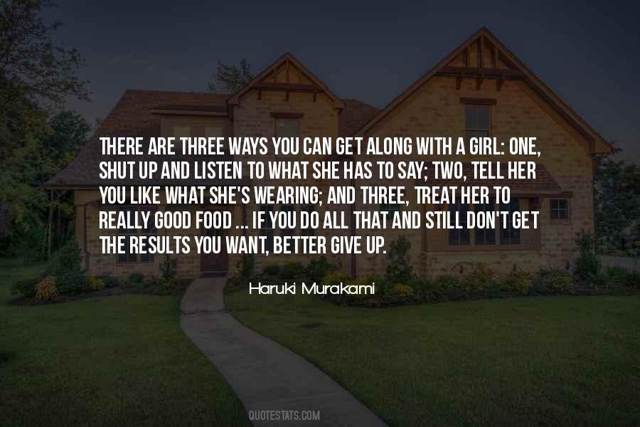 Three Girls Quotes #1211109