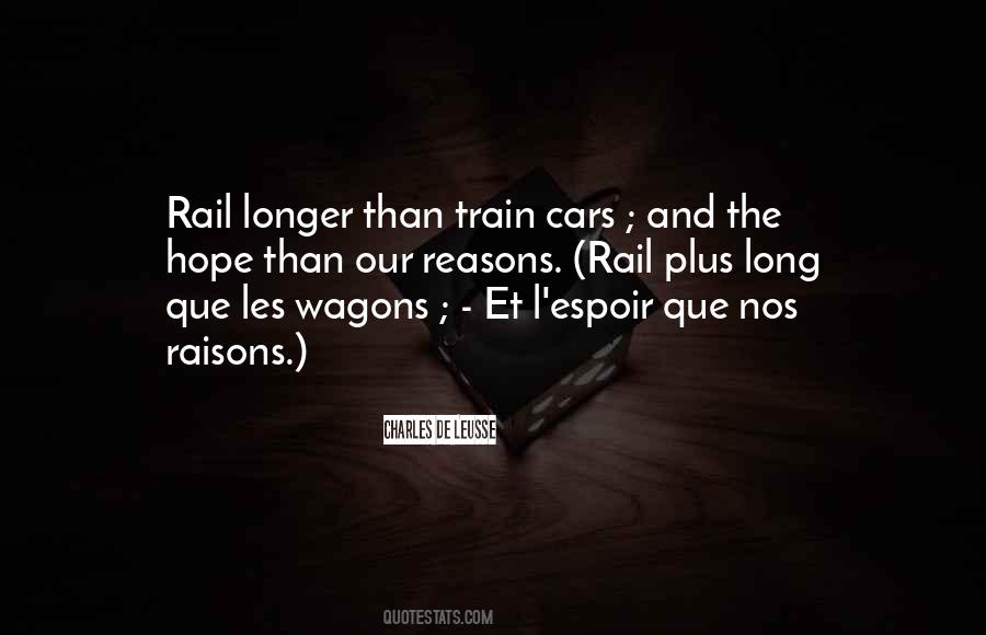 Quotes About Wagons #277908