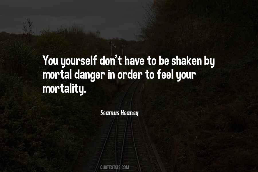 Quotes About Shaken #1064487