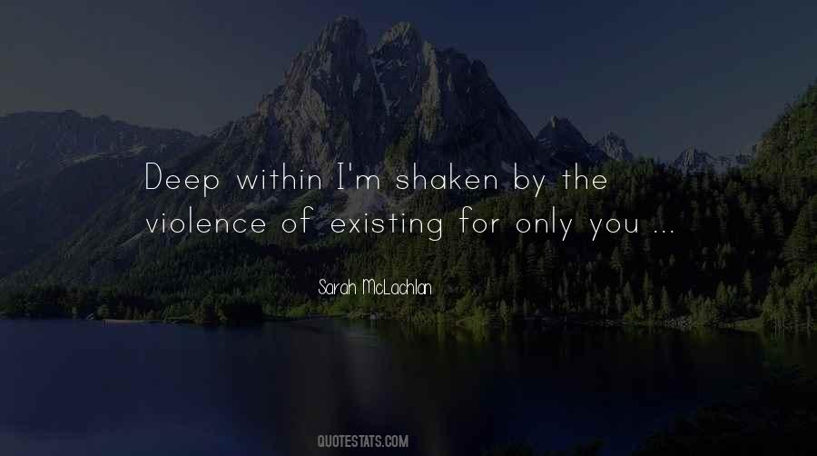 Quotes About Shaken #1176591