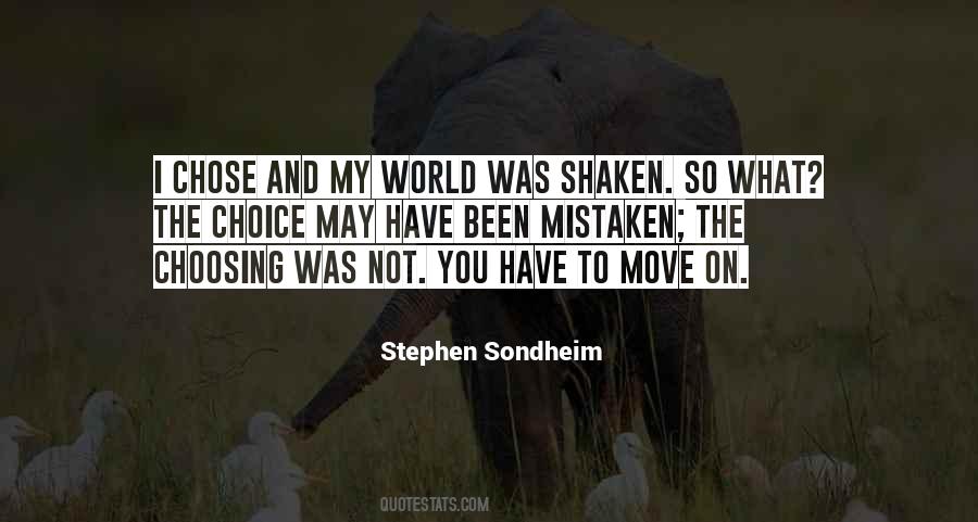 Quotes About Shaken #1636049