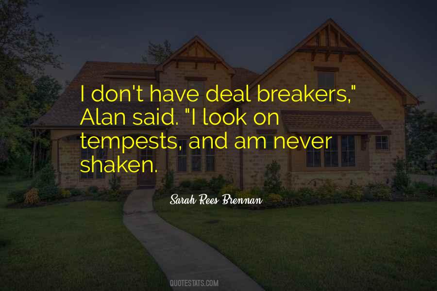 Quotes About Shaken #882728