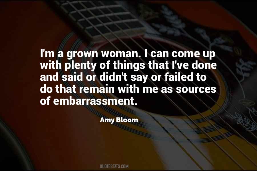 Quotes About Grown Up Woman #645556