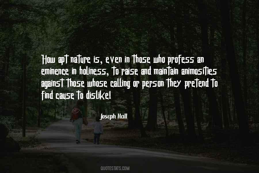 Person And Nature Quotes #109635