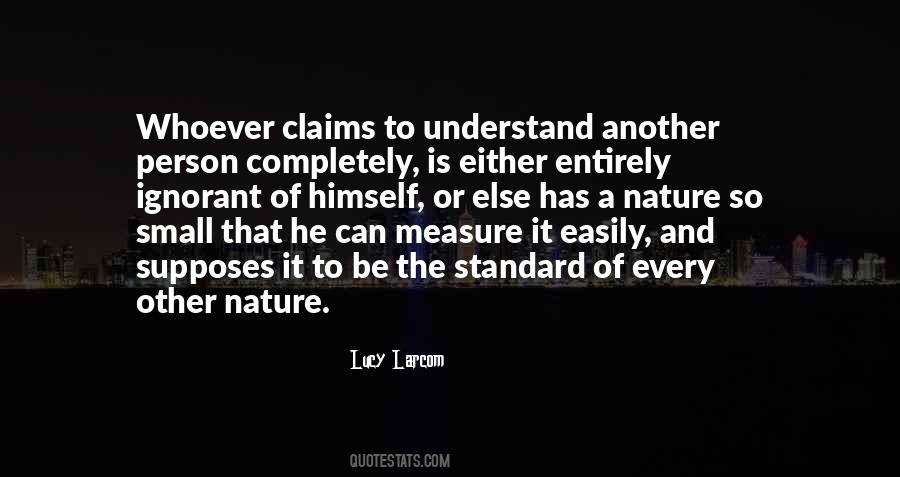 Person And Nature Quotes #738741