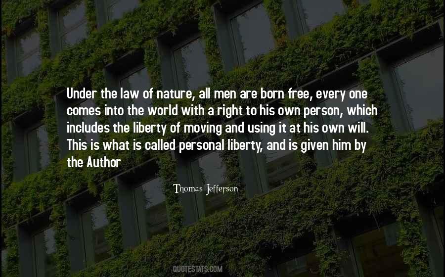 Person And Nature Quotes #827625