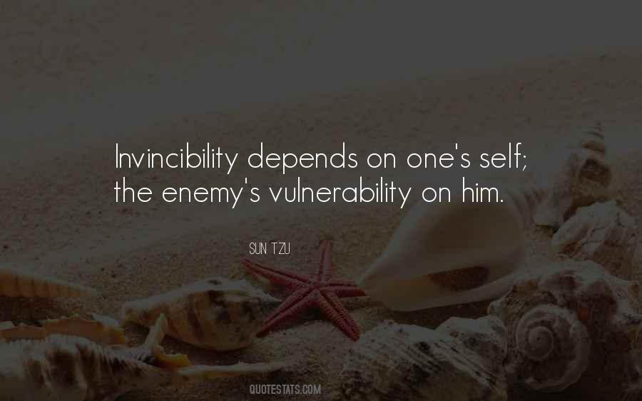 Quotes About Invincibility #291569