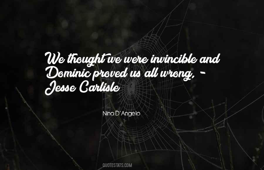 Quotes About Invincibility #579851