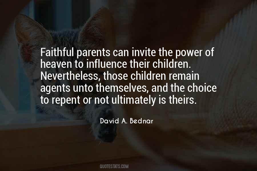 Quotes About Parents Influence #31175