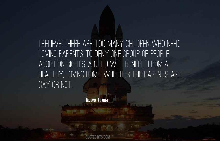 Quotes About Gay Adoption #853460