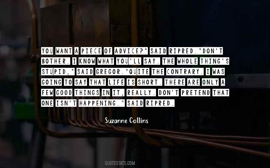 Short Advice Quotes #1122196