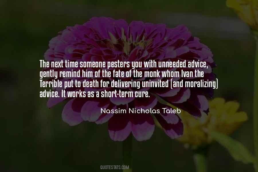 Short Advice Quotes #1359144