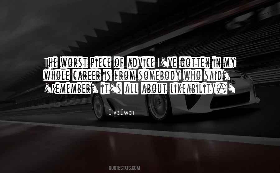 Worst Advice Quotes #709437