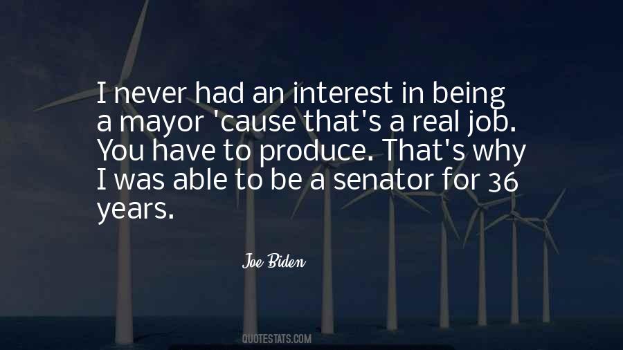 Quotes About Being A Mayor #1248731