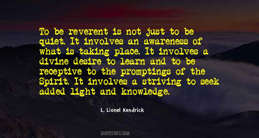 Quotes About Reverent #1428599